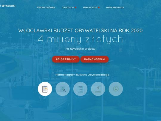 Ruszył Włocławski Budżet Obywatelski 2020. Oto kalendarz: 