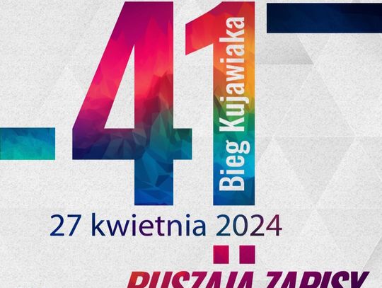 Ruszyły zapisy na 41. Bieg Kujawiaka
