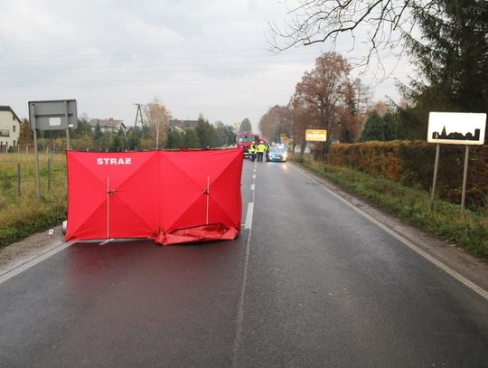 Rypin: nie żyje  59-letni motorowerzysta