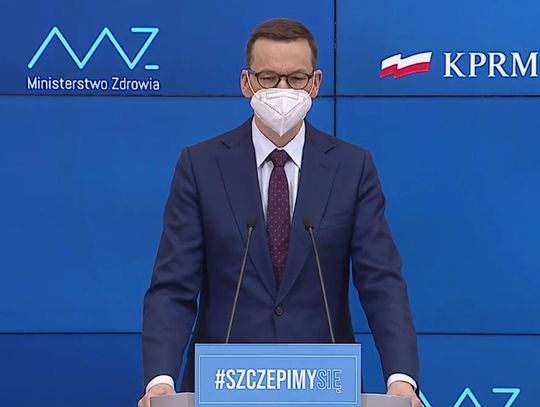 Rząd znosi obostrzenia. Premier Morawiecki przedstawił harmonogram