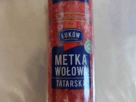 Salmonella w metce wołowej. Produkt jest wycofywany z obrotu