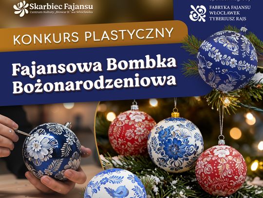 Skarbiec Fajansu ogłasza konkurs na najpiękniejszą bombkę bożonarodzeniową