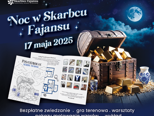 Skarbiec Fajansu zaprasza na wyjątkowe wydarzenie – „Noc w Skarbcu Fajansu”