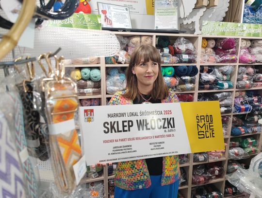 Sklep Włóczki drugi raz został Markowym Lokalem Śródmieścia