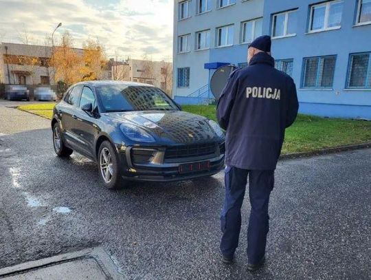 Skradzione w Berlinie Porsche znaleziono na terenie naszego powiatu. Litwin na ławie oskarżonych