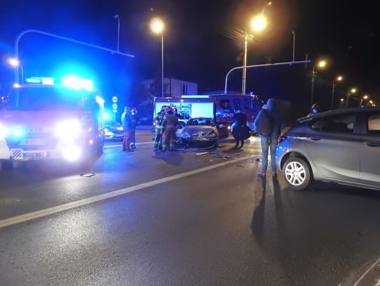 Skrzyżowanie ulic Wiejskiej, Zgodnej i Gajowej zablokowane
