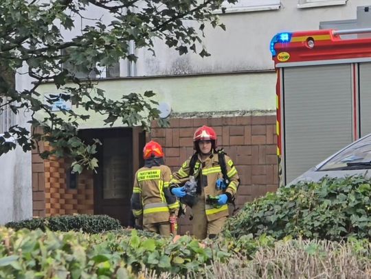 Służby na ul. Fredry. W mieszkaniu znaleziono zwłoki mężczyzny