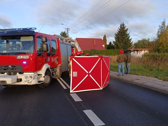 Śmiertelne potrącenie na ul. Płockiej. Nie żyje 38-latka