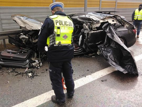 Śmiertelny wypadek na A1. Nie żyje 40-letni kierowca 