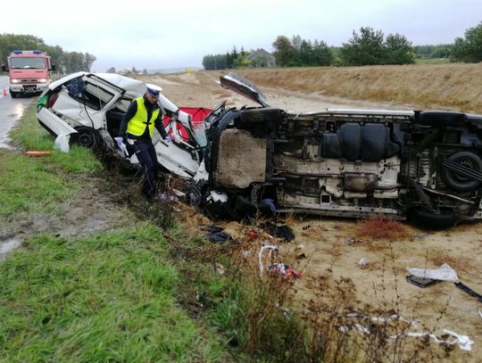 Śmiertelny wypadek na drodze krajowej nr 5