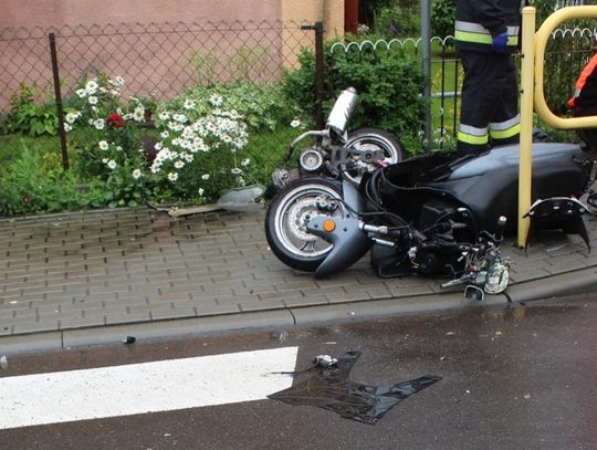 Śmiertelny wypadek w powiecie. Nie żyje 58-letni motocyklista