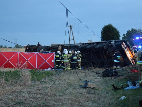 Śmiertelny wypadek w regionie. Kierowca Forda zginął na miejscu