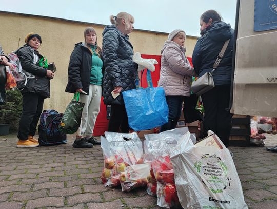 Spółdzielnia Empatia wydała pakiety żywnościowe uchodźcom z Ukrainy