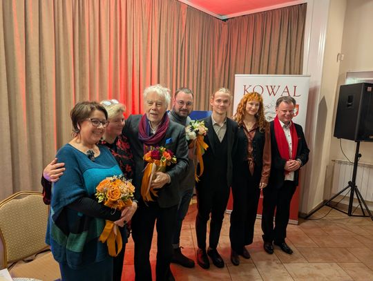 Spotkanie z Janem Kantym Pawluśkiewiczem i Sebastianem Kudasem w Kowalu