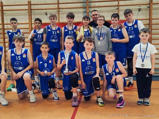 Srebrne medale dla Basket Włocławek na Ogólnopolskim Turnieju Koszykówki Chłopców U13