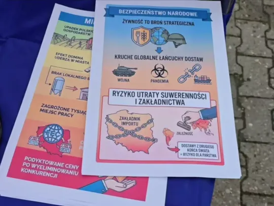 Sterydy, pestycydy i superbakterie – akcja informacyjna na Placu Wolności