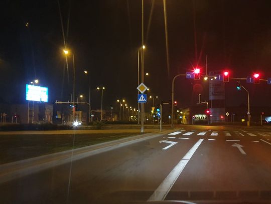 Straszący kierowców Wenderlich usunięty z ul. Okrzei!