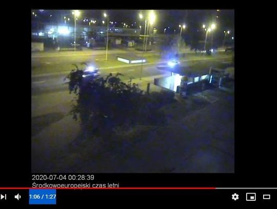 Straż Miejska opublikowała nagranie z monitoringu głośnego pościgu BMW