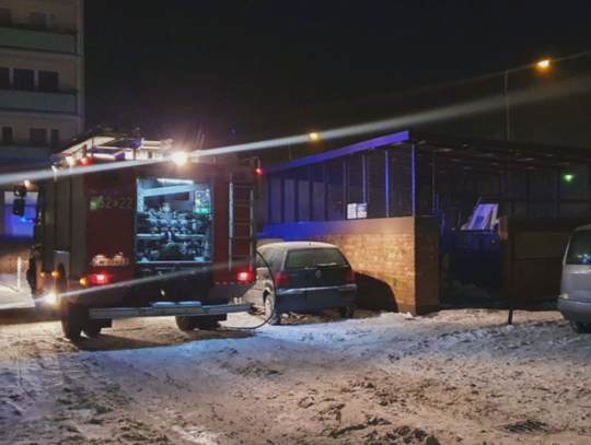 Straż Pożarna interweniowała na Placu Kolanowszczyzny