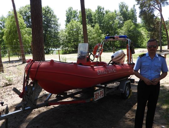 Straż Pożarna zaprezentowała sprzęt do ratowania osób w wodzie