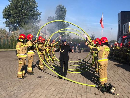 Strażacy pożegnali kolegę, który odchodzi na emeryturę