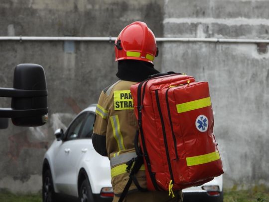 Strażacy przez 20 minut prowadzili RKO. Niestety mężczyzny nie udało się uratować