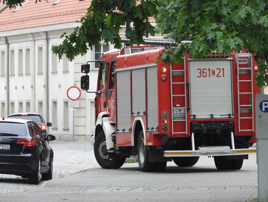 Strażacy wyważyli drzwi w mieszkaniu przy ul. Słowackiego. Co się wydarzyło?