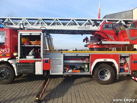 Strażacy z Włocławka mają nowy wóz bojowy - koszt ponad 2, 5 mln zł