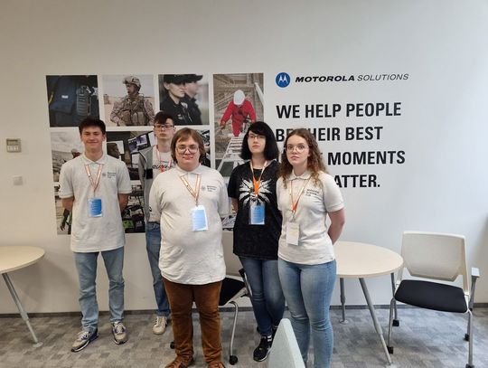 Sukces ucznia Zespołu Szkół Technicznych w Konkursie Motorola Science Cup 
