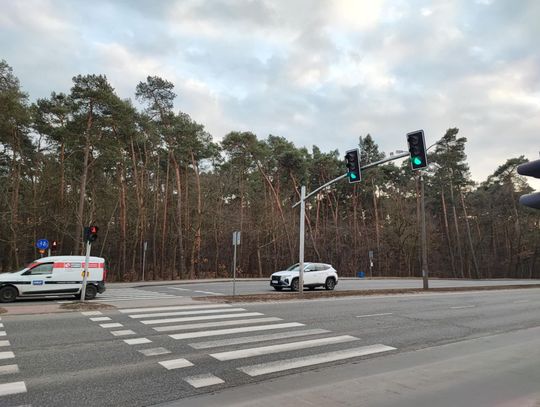 Światła na al. Kazimierza Wielkiego działają jak wcześniej?