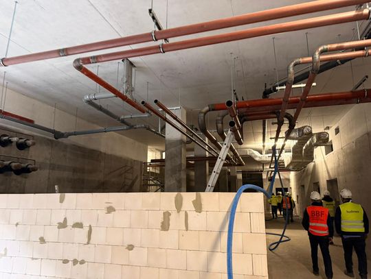 Szpital informuje, że prace budowlane postępują szybciej niż zakładał harmonogram