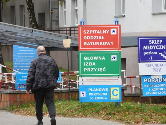 Szpital zawiesza przyjęcia na oddział udarowy i neurologiczny