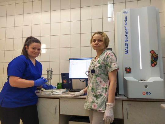 Szybsza diagnostyka sepsy dzięki sprzętowi z WOŚP w Szpitalu we Włocławku