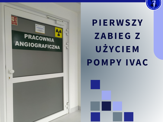 To pierwszy taki zabieg we włocławskim szpitalu. 65-letni pacjent był w ciężkim stanie
