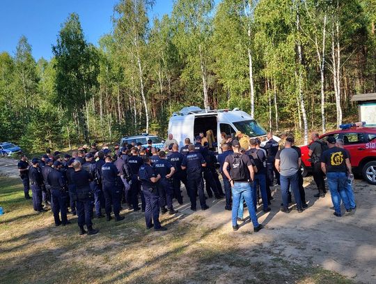 Trwają poszukiwania Jowity Zielińskiej. Mundurowi przeszukali 300 hektarów lasu