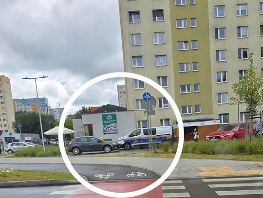 Tu nie wolno parkować. Interwencja Straży Miejskiej przy ul. Kaliskiej