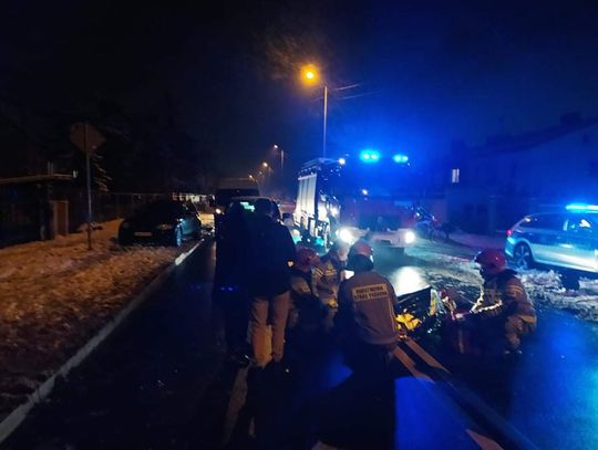 Ul. Grodzka zablokowana. Potrącenie dwóch osób, karetka jedzie z Dobrzynia nad Wisłą