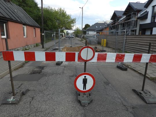 Ulica Chłodna jest nieprzejezdna do 10 października