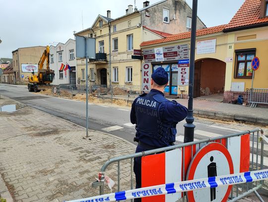 Ulica Królewiecka zamknięta dla ruchu. Znaleziono niewybuch