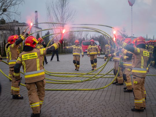 Uroczyste pożegnanie strażaków, którzy przeszli na emeryturę