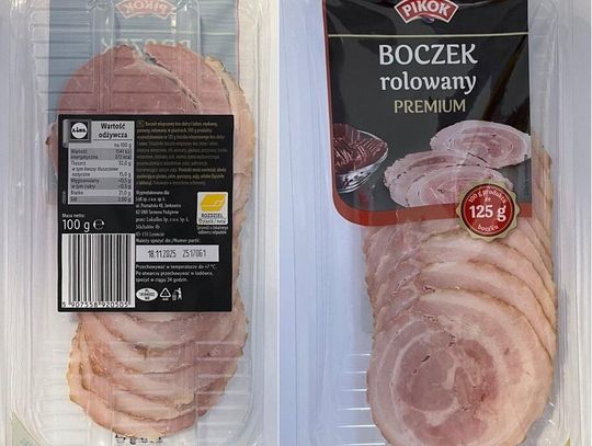 Uwaga! Groźna bakteria w boczku rolowanym z Lidla