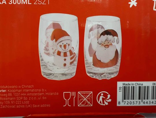 UWAGA! Szklanki z Rossmana z kadmem i ołowiem
