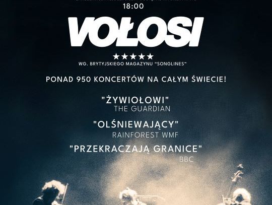 W lutym VOŁOSI zagrają w Klubie "Stara Remiza"