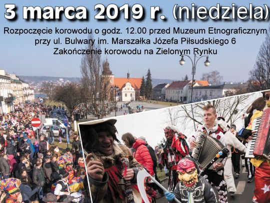 W niedzielę na dwie godziny w Śródmieściu utrudnienia w ruchu. Ulicami przejdzie korowód grup zapustnych