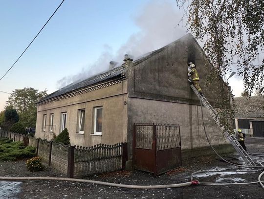 W sobotę rano doszło do pożaru niezamieszkanego budynku w Pikutkowie