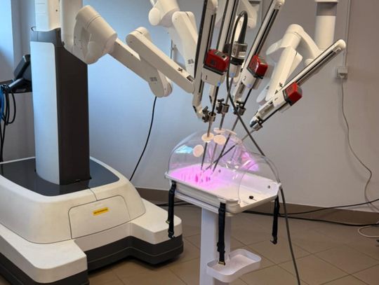 W Wojewódzkim Szpitalu Specjalistycznym trwają testy robota chirurgicznego
