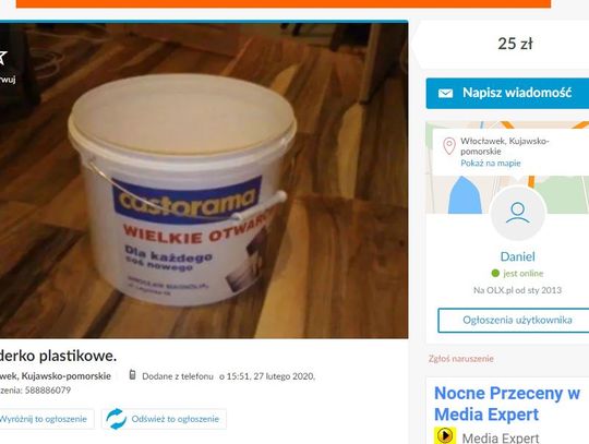 Wiaderka z Castoramy już do kupienia w sieci. Ile za jedno?