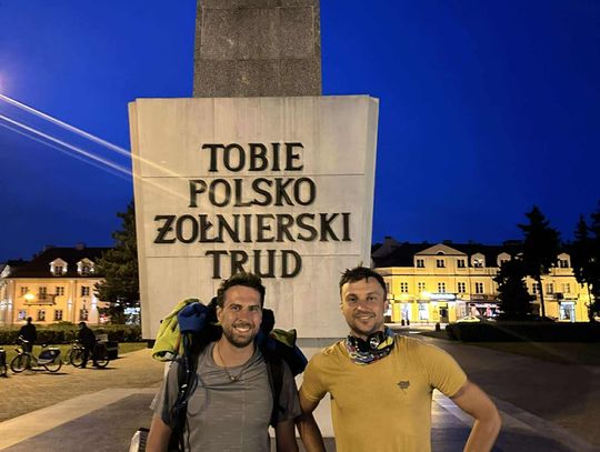 Z gór aż na Hel - dla chorego chłopca! Podróżnicy dotarli do Włocławka