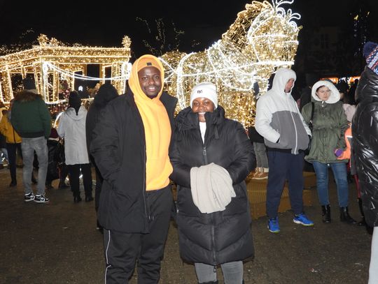 Włocławek Światłem Malowany na Placu Wolności