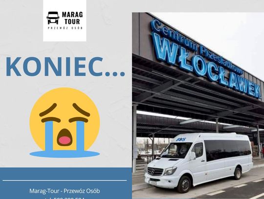 Włocławek traci ważne połączenie! Busy do Łodzi znikają po 20 latach